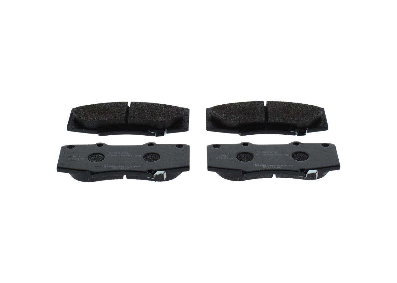 Brake Pad Set, disc brake 0 986 495 352