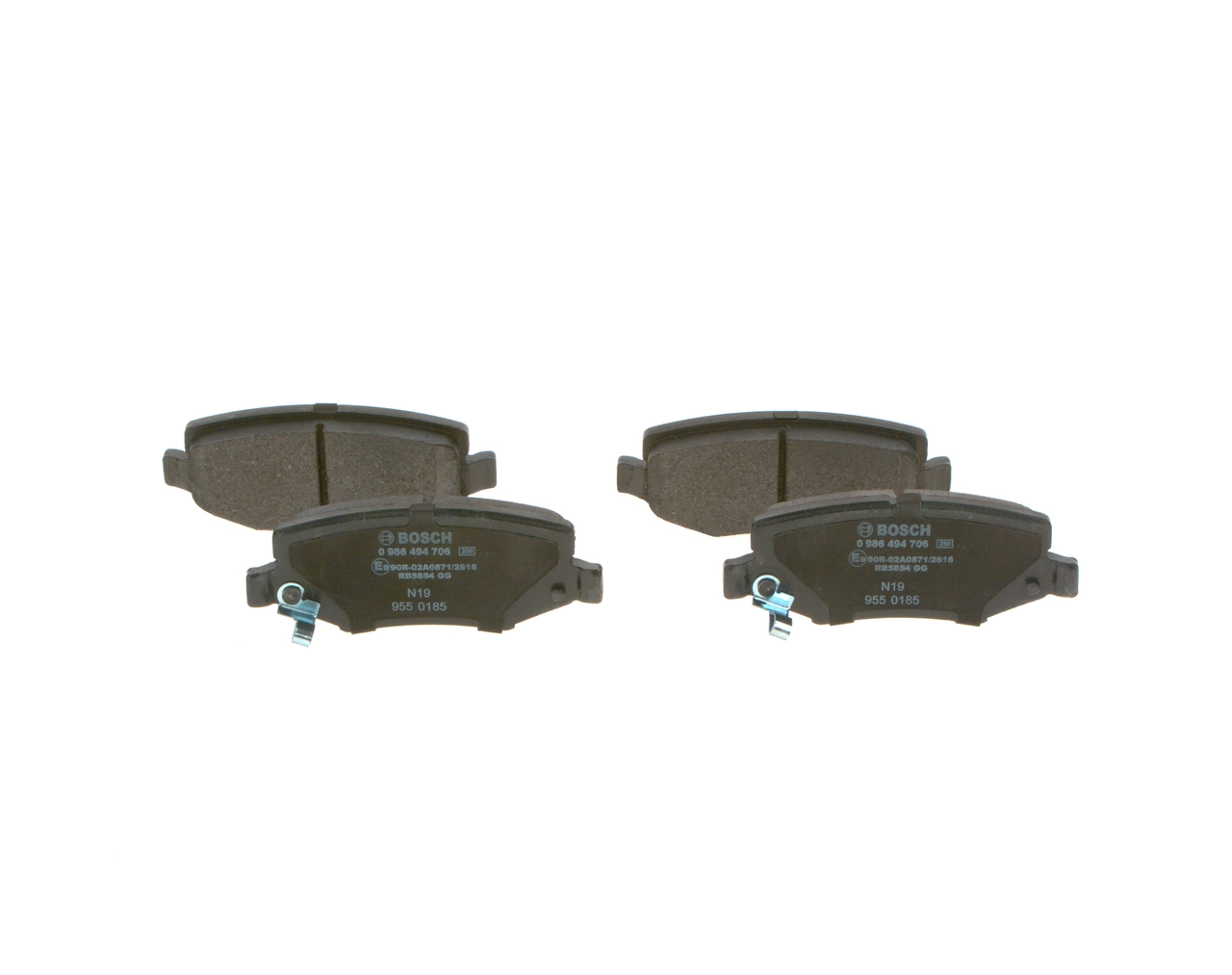 Brake Pad Set, disc brake 0 986 494 706