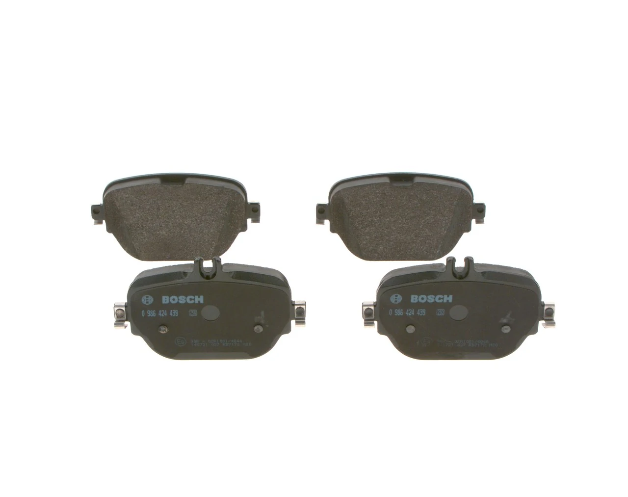 Brake Pad Set, disc brake 0 986 424 439