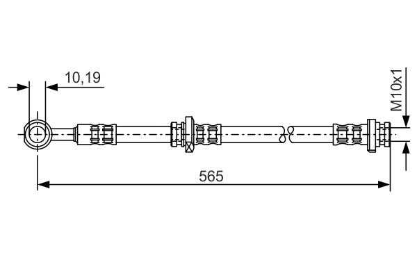 Brake Hose 1 987 476 133