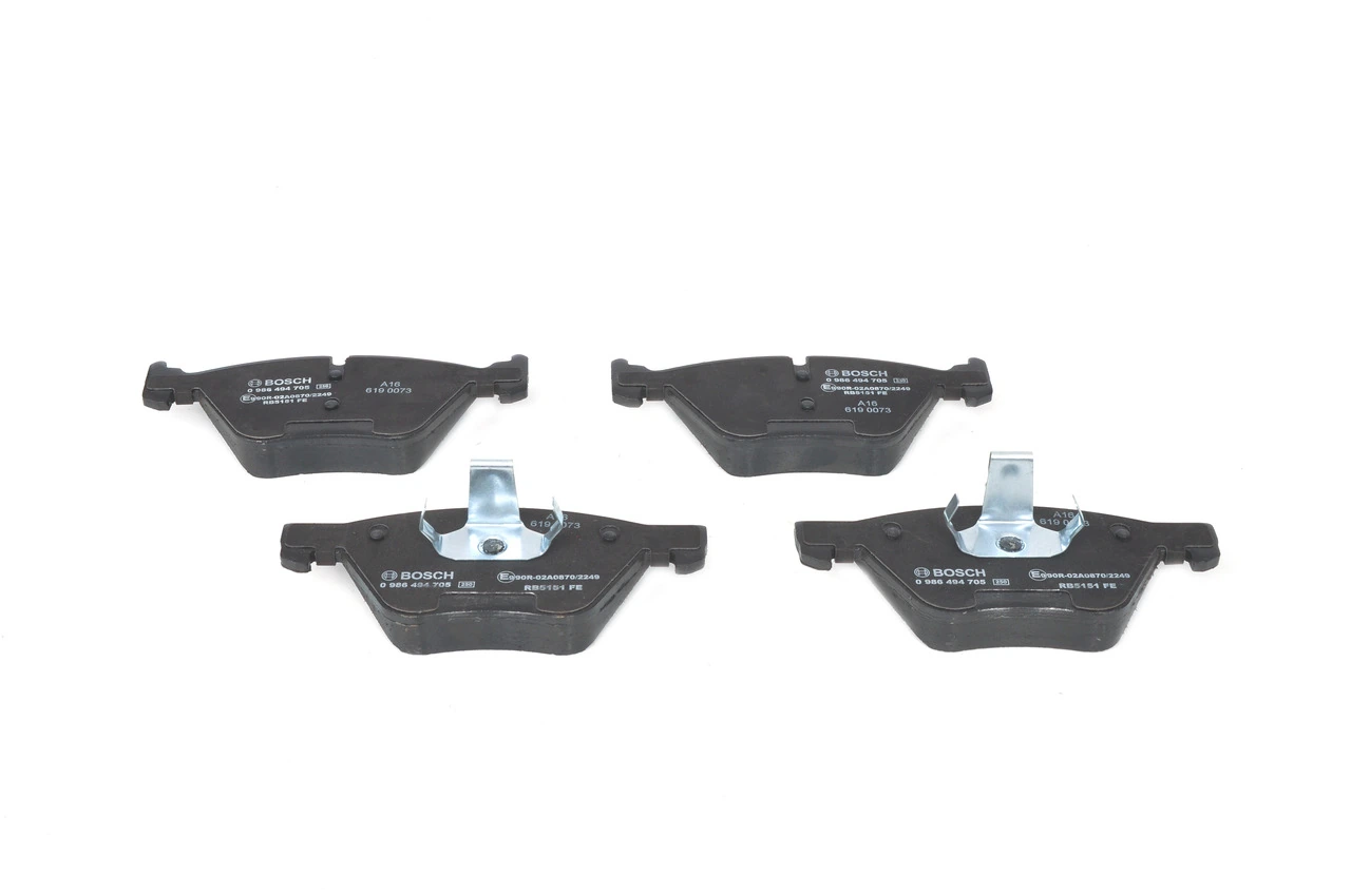 Brake Pad Set, disc brake 0 986 494 705