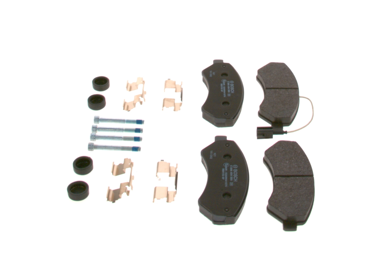 Brake Pad Set, disc brake 0 986 494 589
