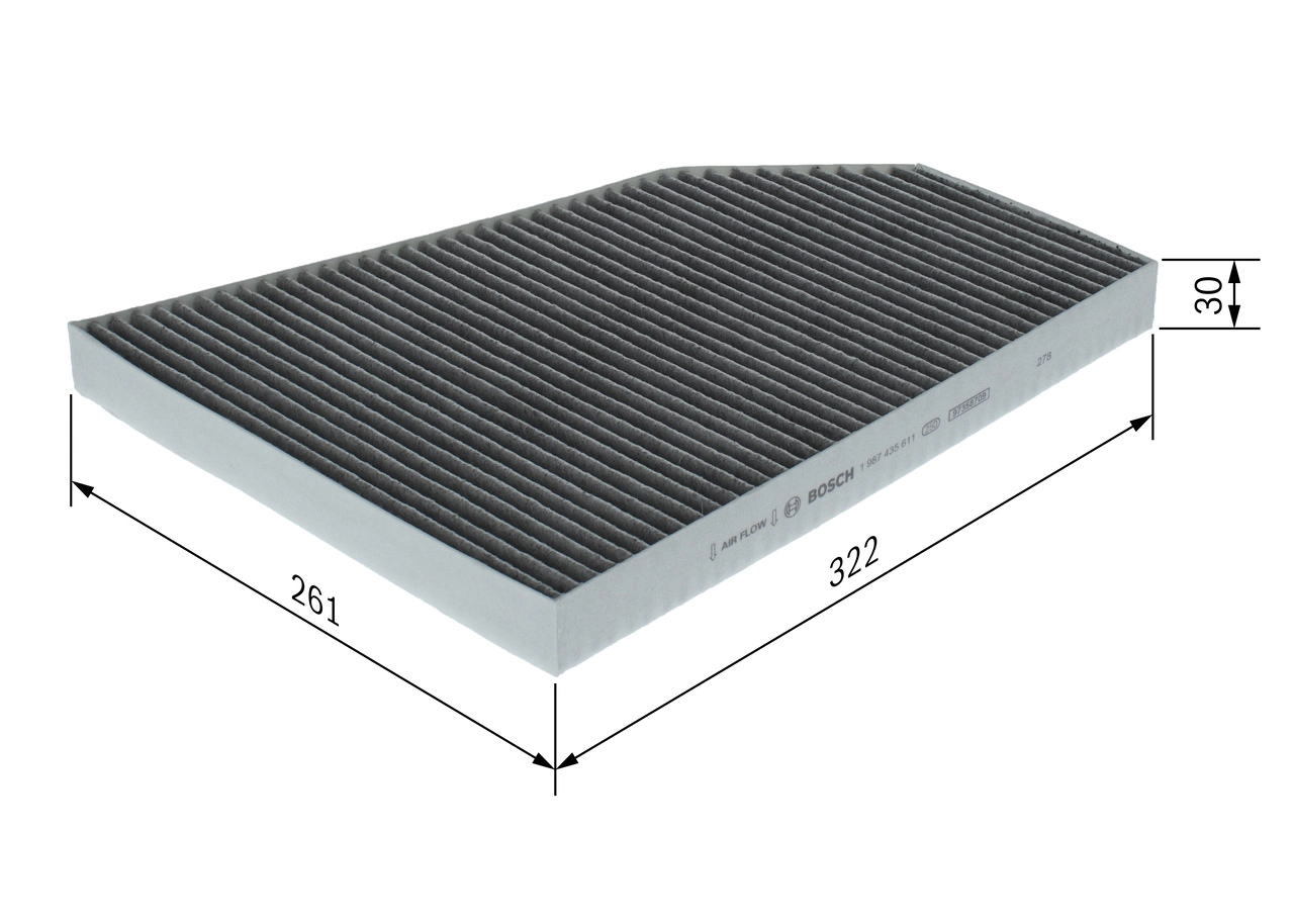 Filter, cabin air 1 987 435 611