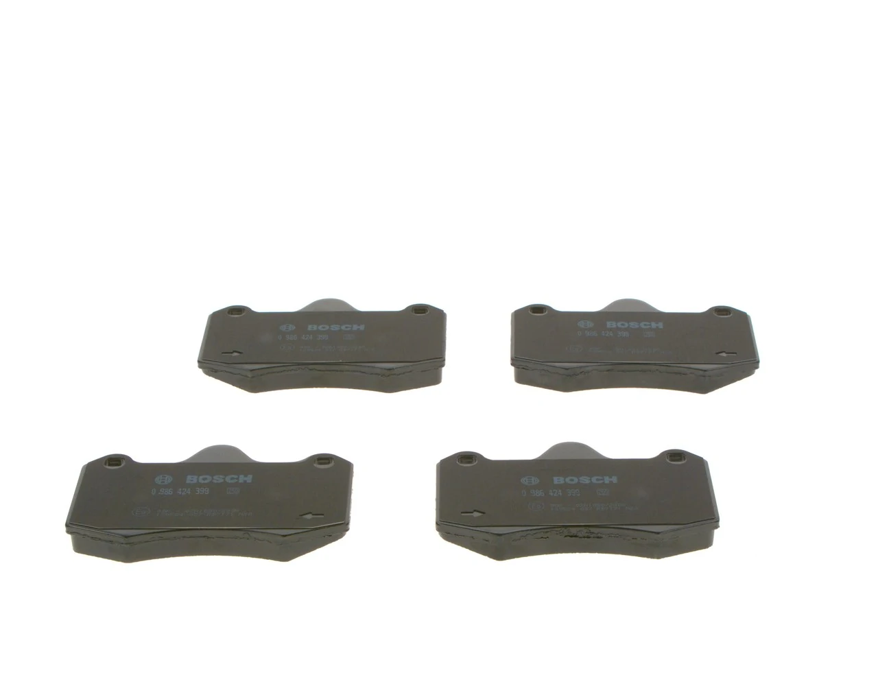 Brake Pad Set, disc brake 0 986 424 399