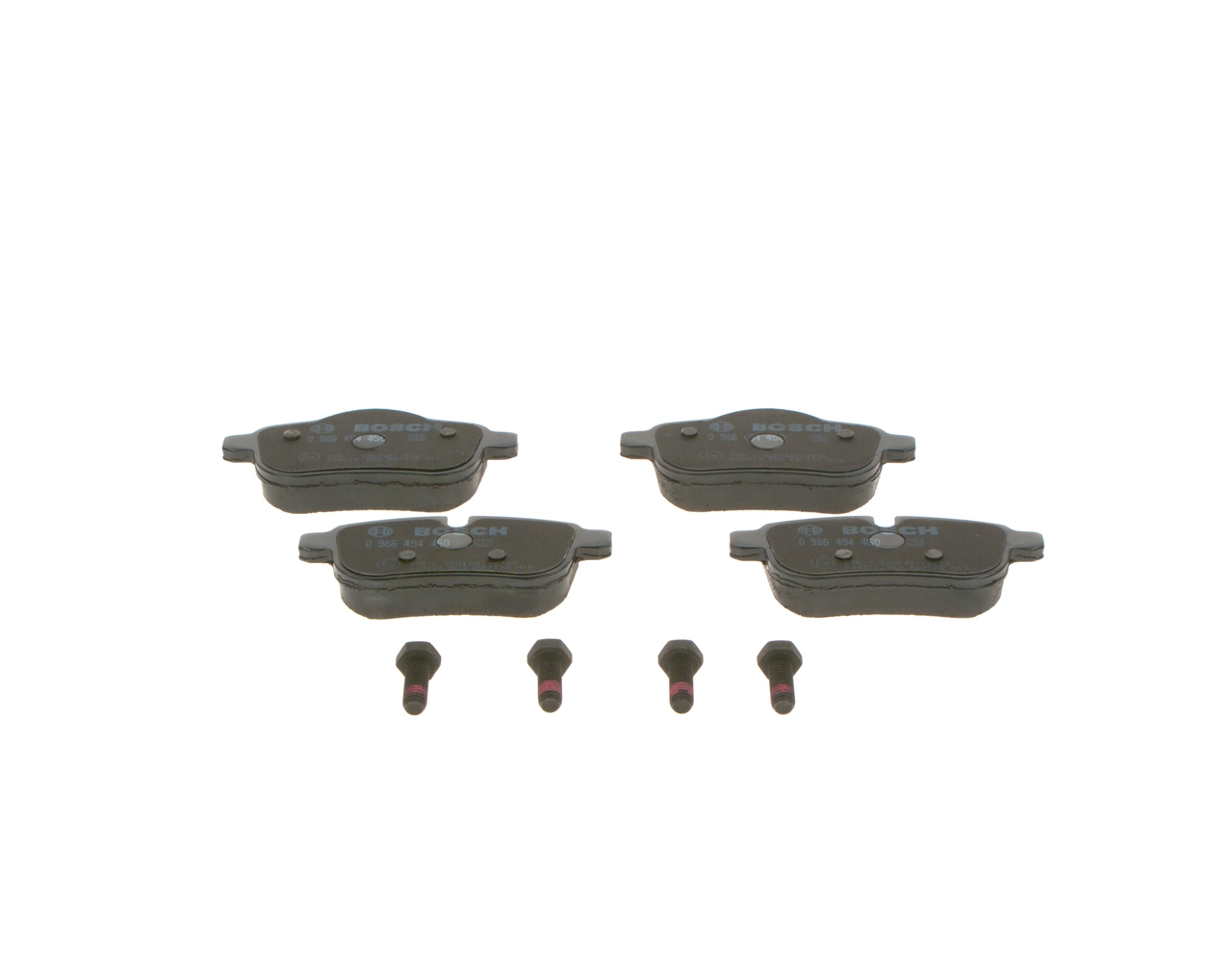Brake Pad Set, disc brake 0 986 494 450