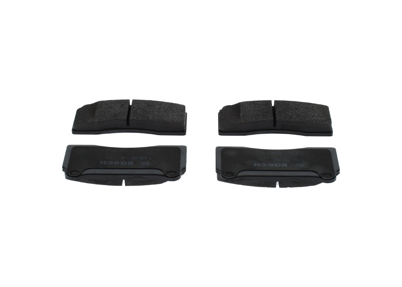 Brake Pad Set, disc brake 0 986 494 353