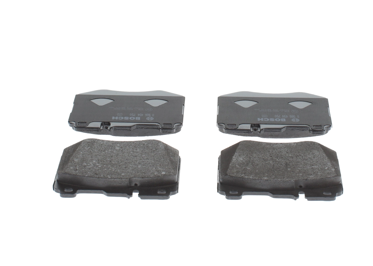 Brake Pad Set, disc brake 0 986 494 750
