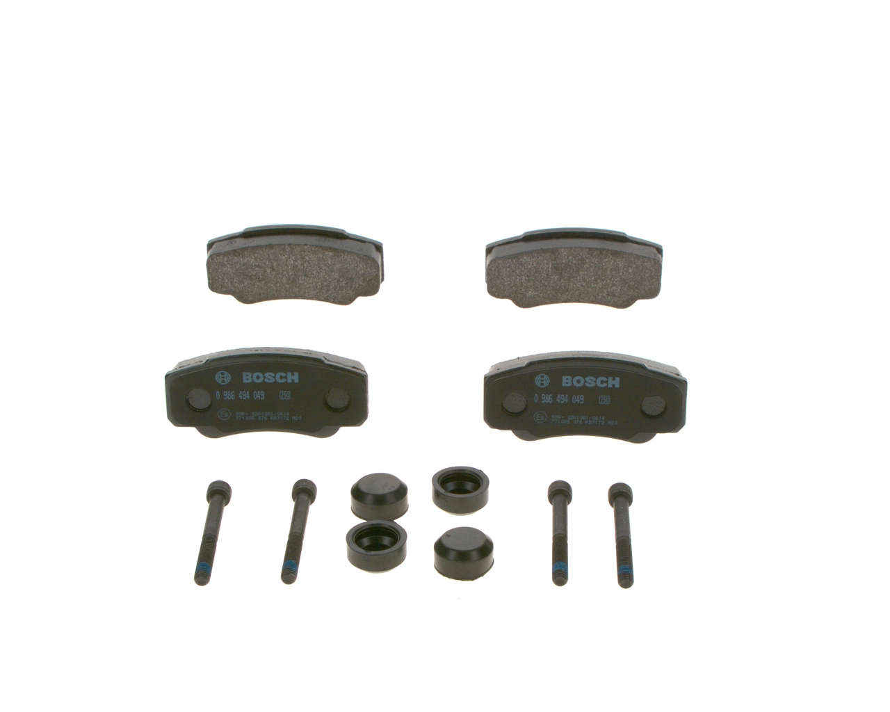 Brake Pad Set, disc brake 0 986 494 049