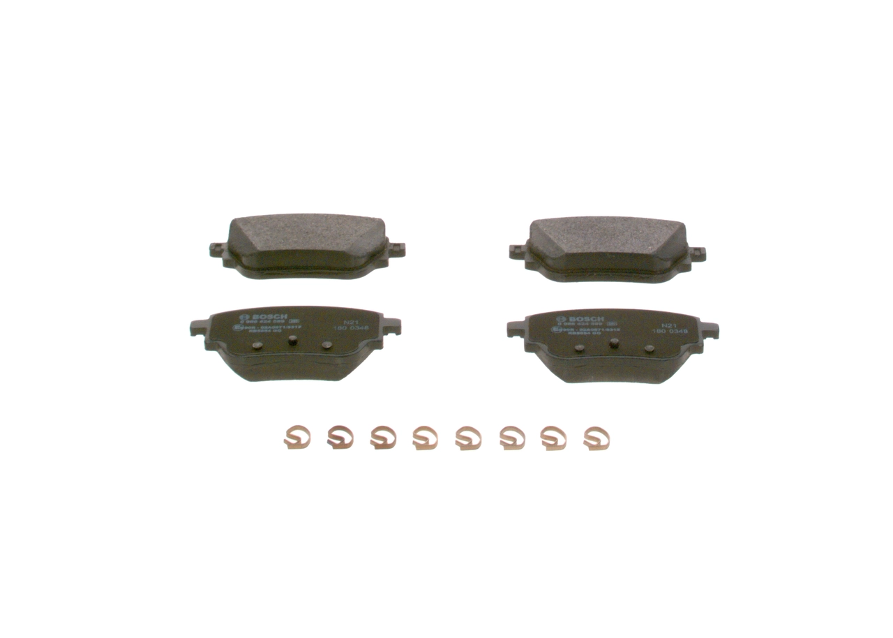 Brake Pad Set, disc brake 0 986 424 889