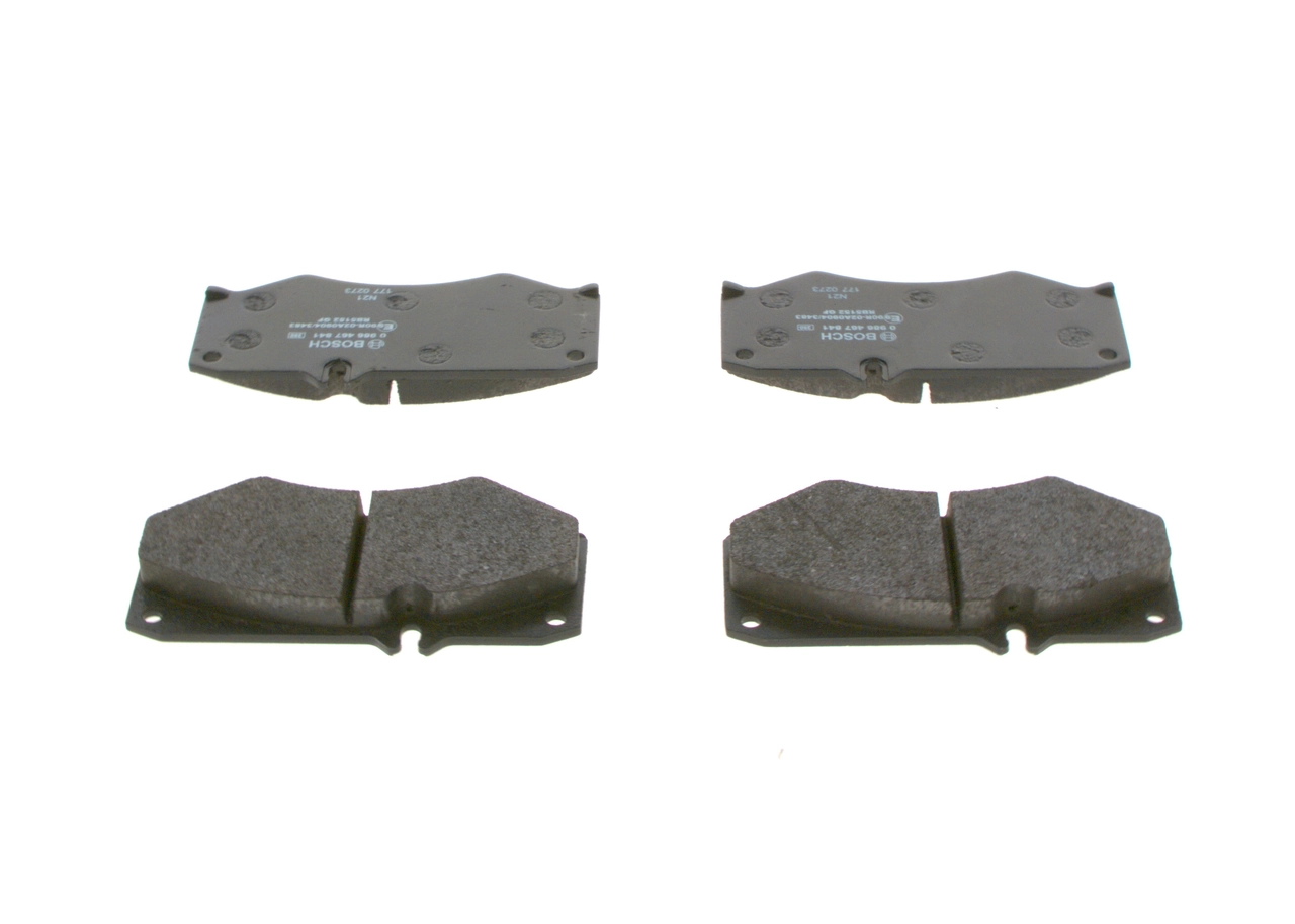 Brake Pad Set, disc brake 0 986 467 841