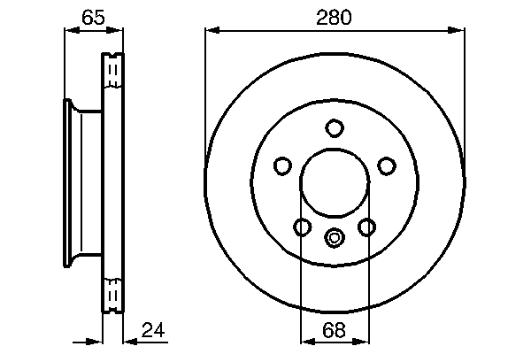 Brake Disc 0 986 478 548