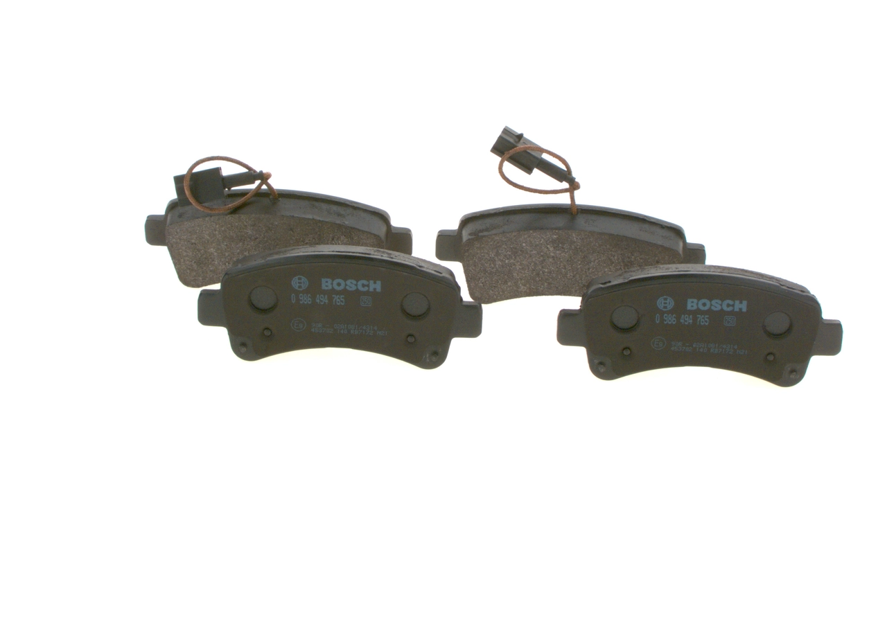 Brake Pad Set, disc brake 0 986 494 765