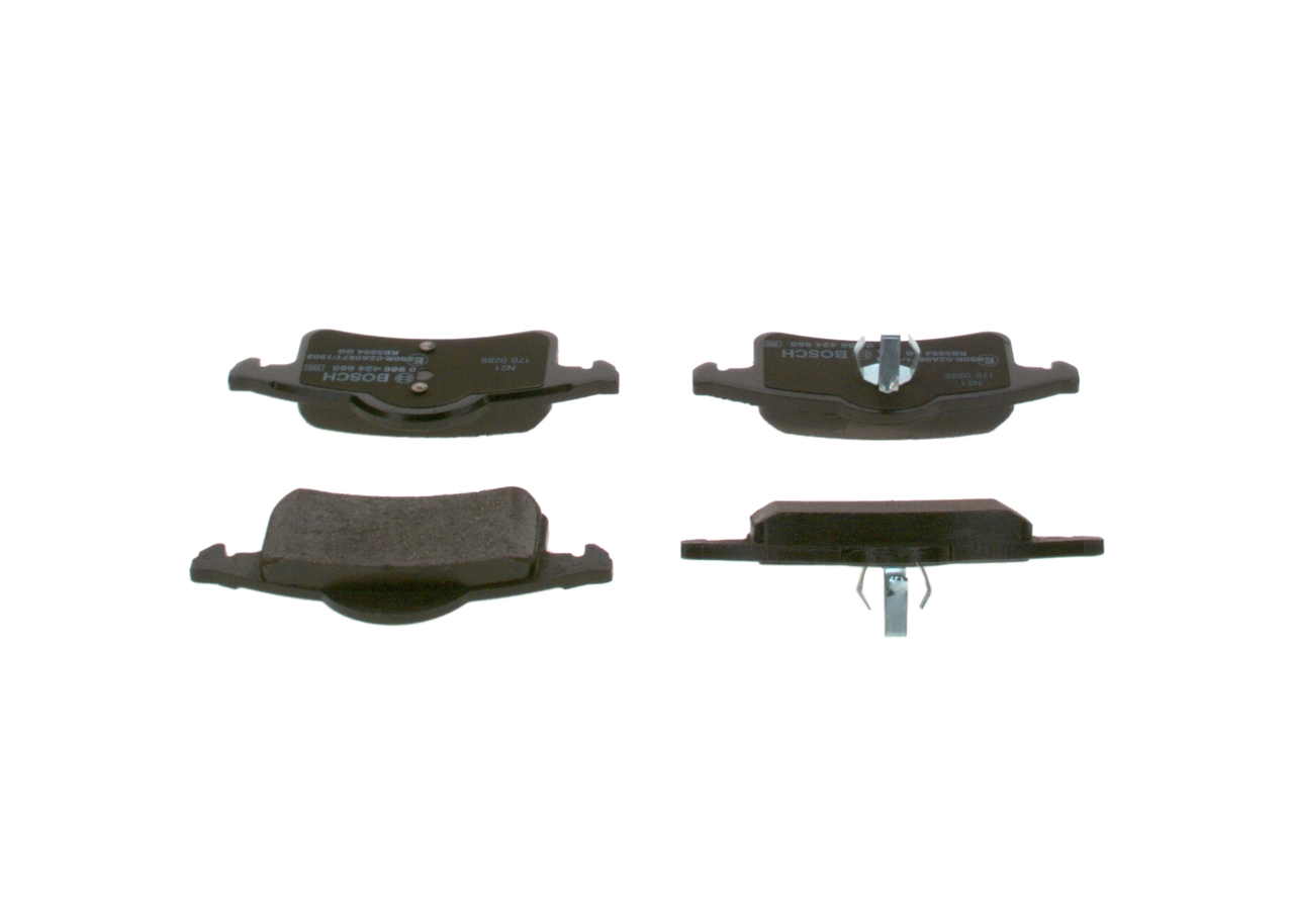 Brake Pad Set, disc brake 0 986 424 665