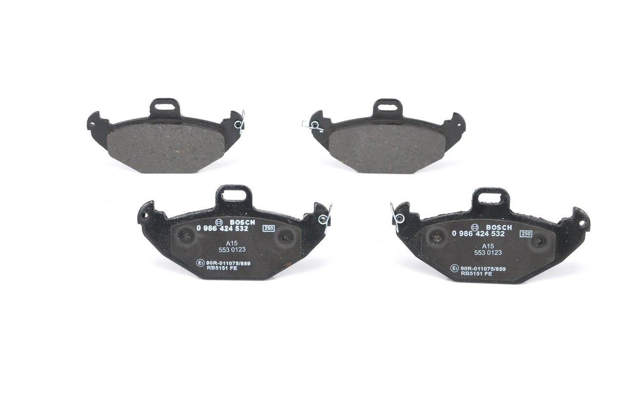 Brake Pad Set, disc brake 0 986 424 532