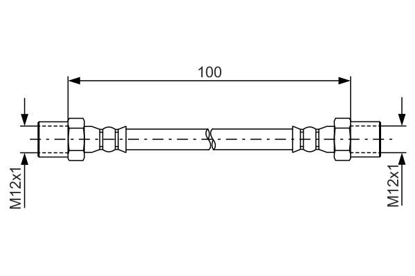 BOSCH 1 987 481 785 Brake Hose