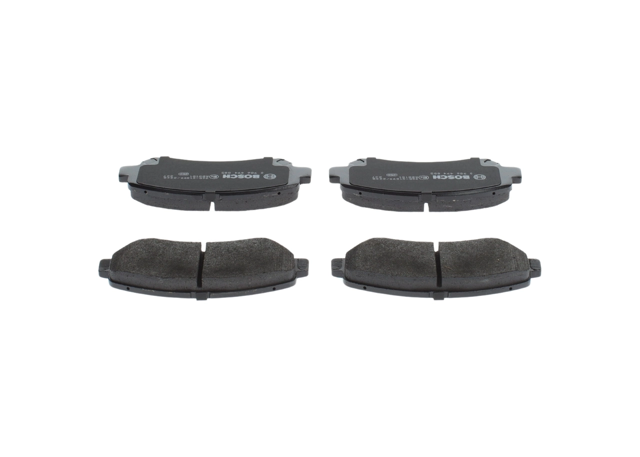 Brake Pad Set, disc brake 0 986 494 885