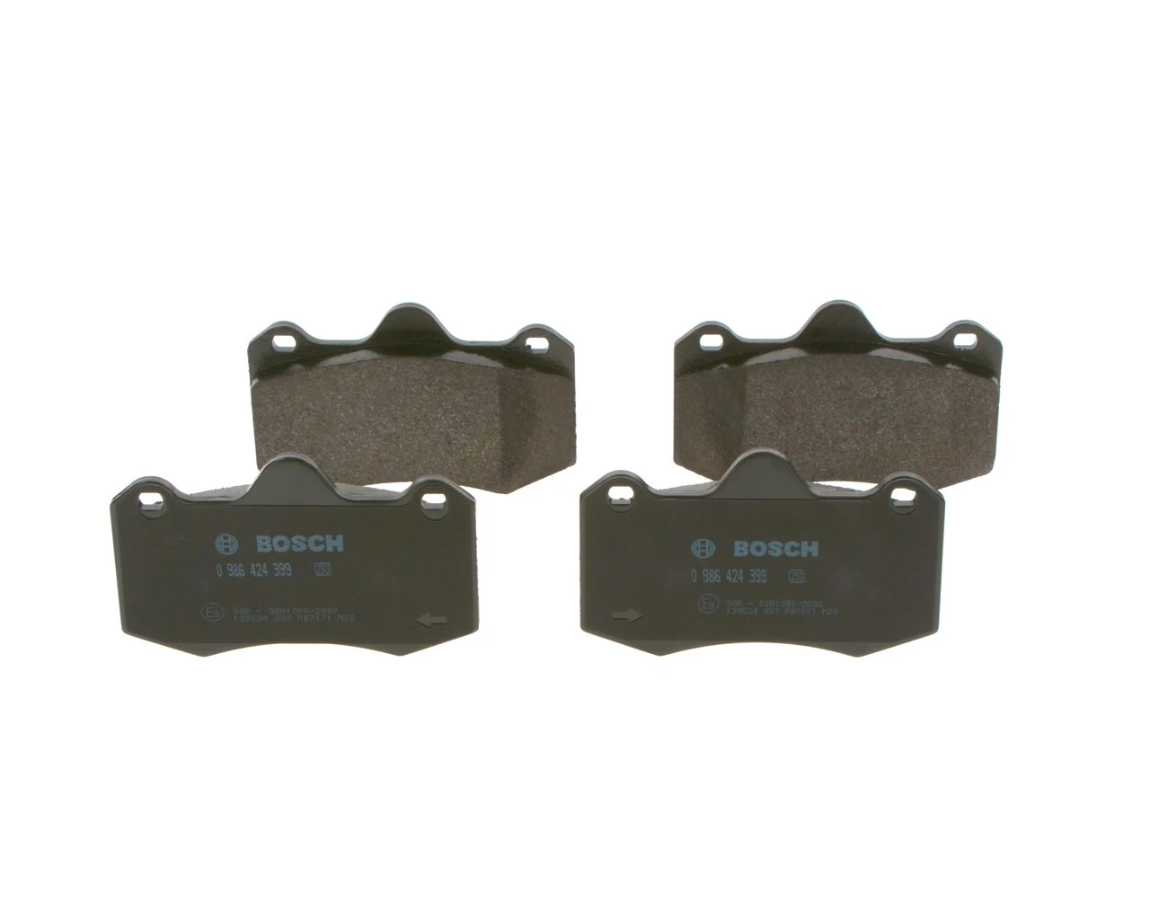 Brake Pad Set, disc brake 0 986 424 399