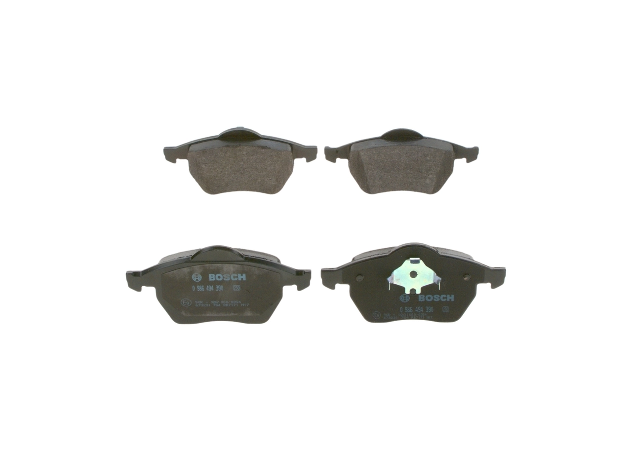 Brake Pad Set, disc brake 0 986 494 390