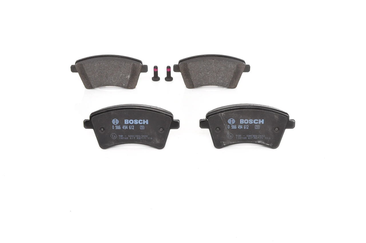 Brake Pad Set, disc brake 0 986 494 612