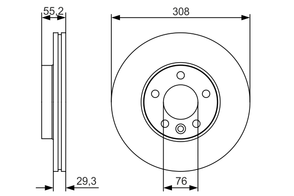 Brake Disc 0 986 479 R84
