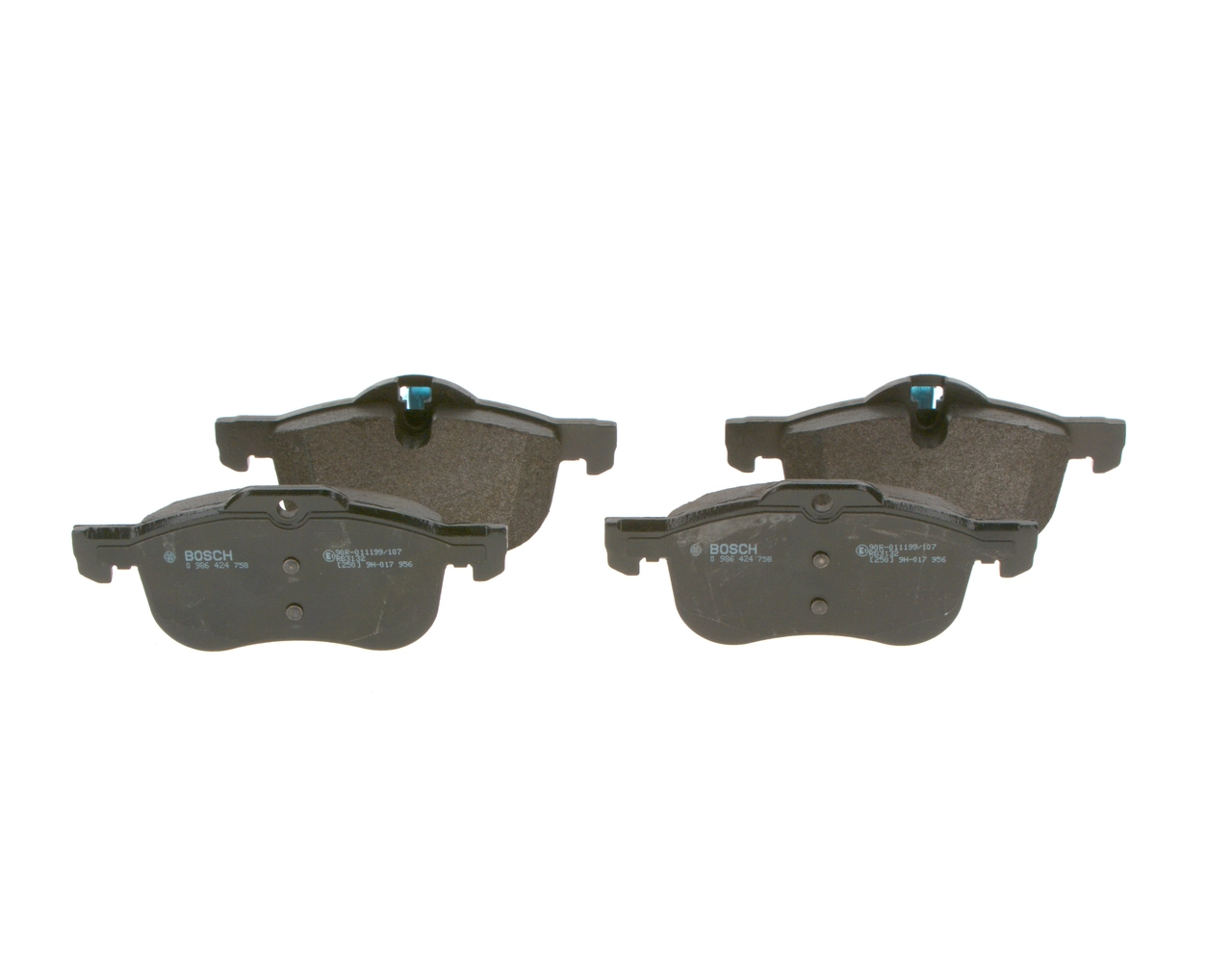 Brake Pad Set, disc brake 0 986 424 758