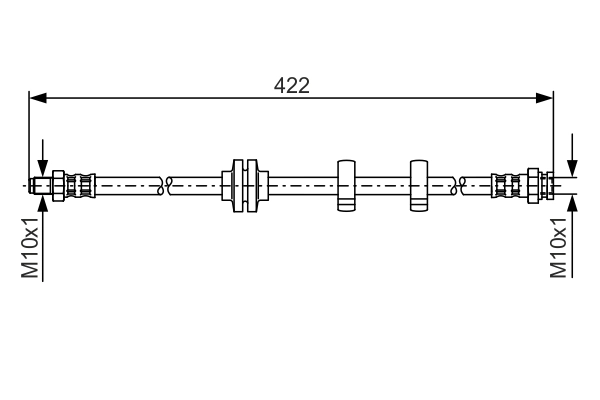 Brake Hose 1 987 476 346