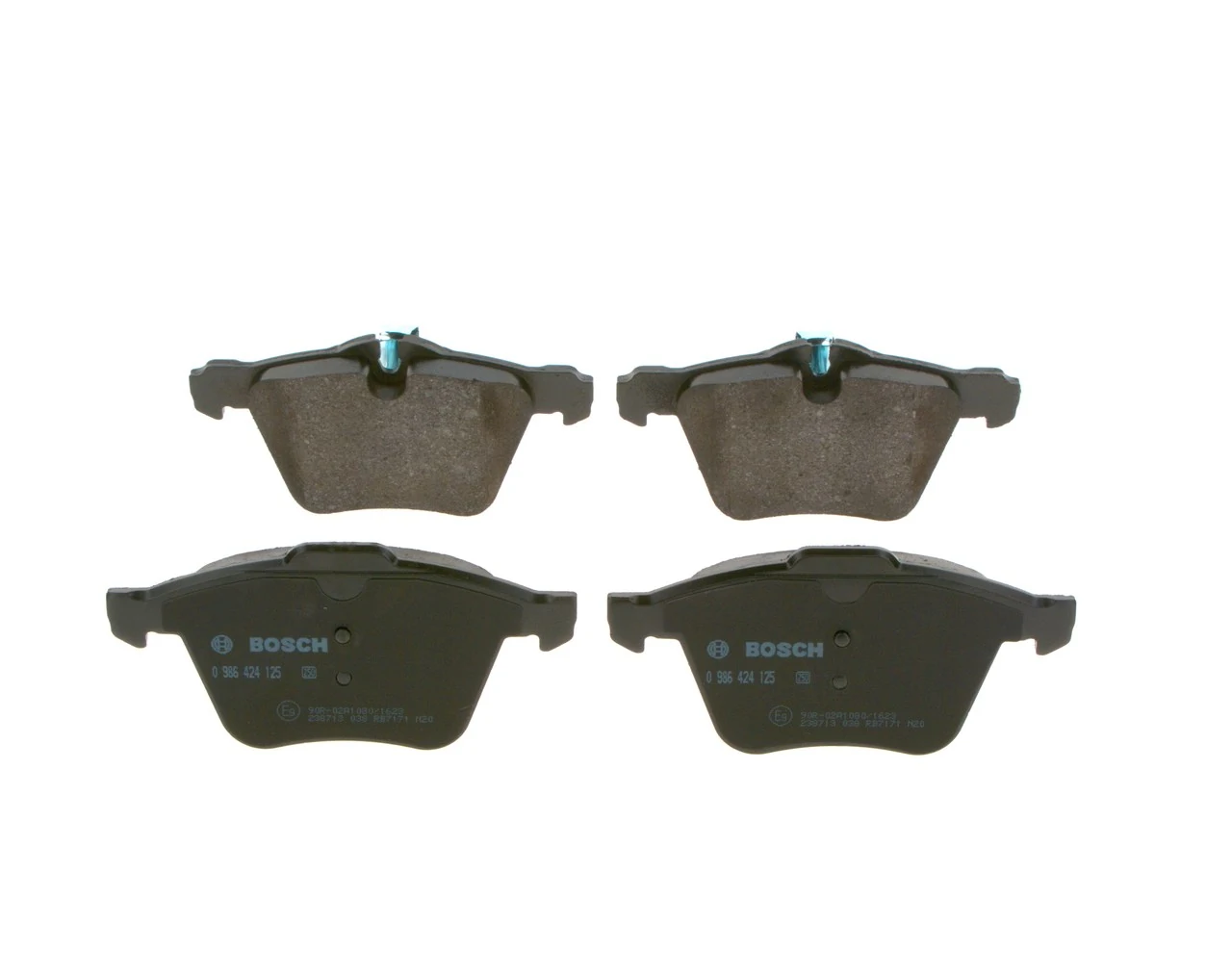Brake Pad Set, disc brake 0 986 424 125