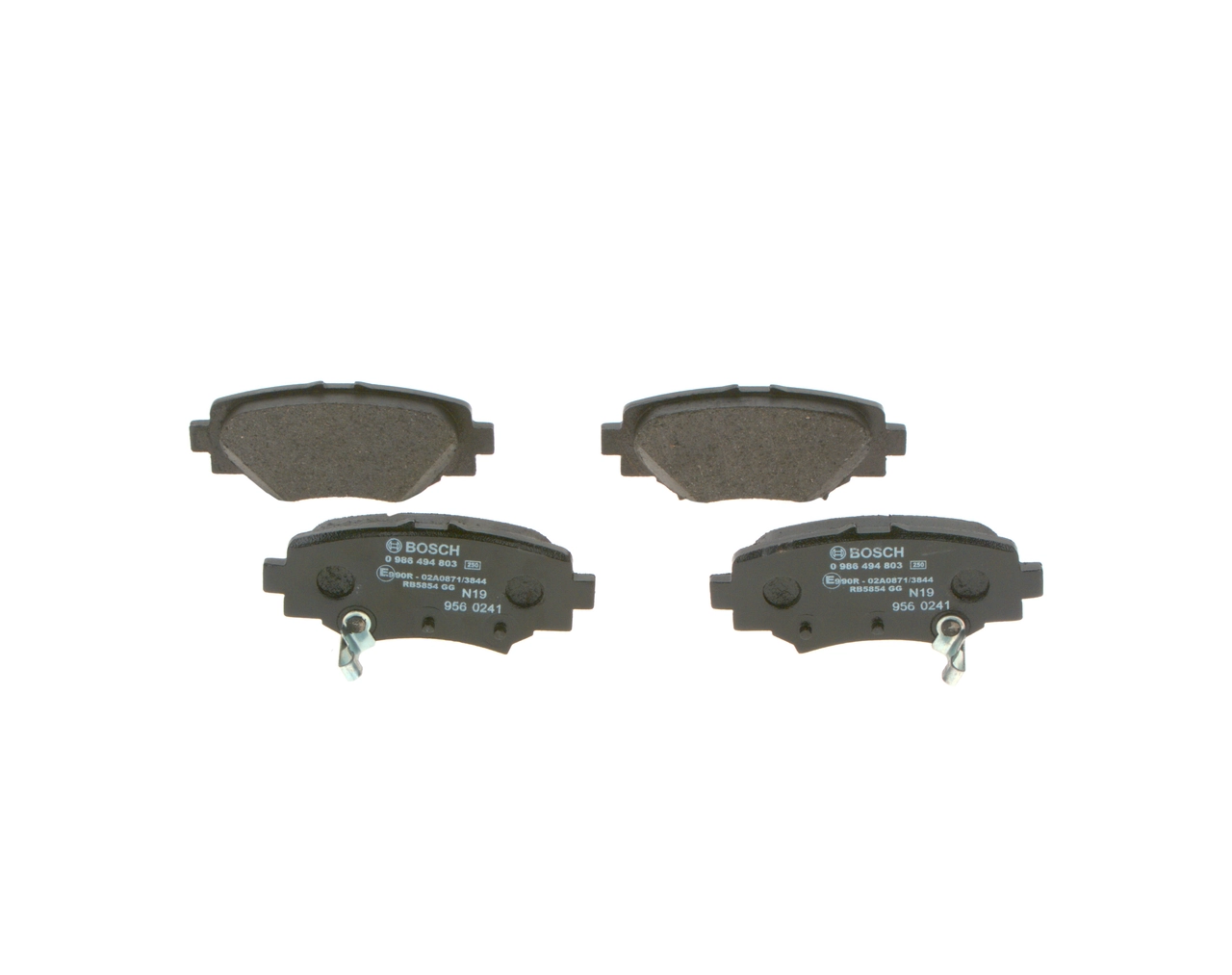 Brake Pad Set, disc brake 0 986 494 803