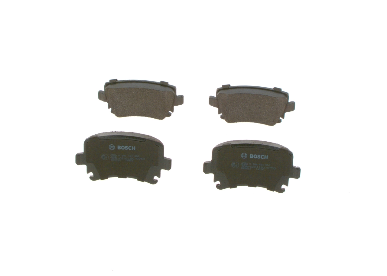 Brake Pad Set, disc brake 0 986 494 062