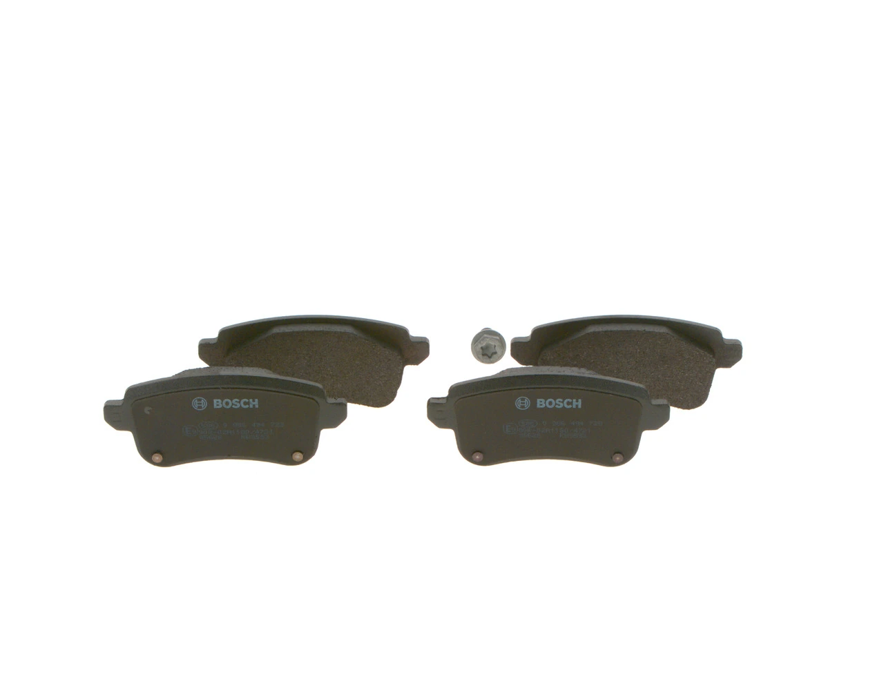 Brake Pad Set, disc brake 0 986 494 723