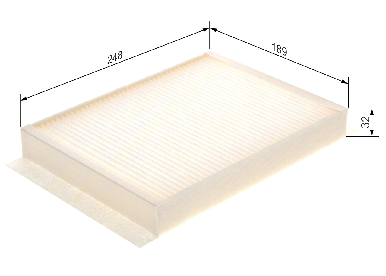 Filter, cabin air 1 987 435 058
