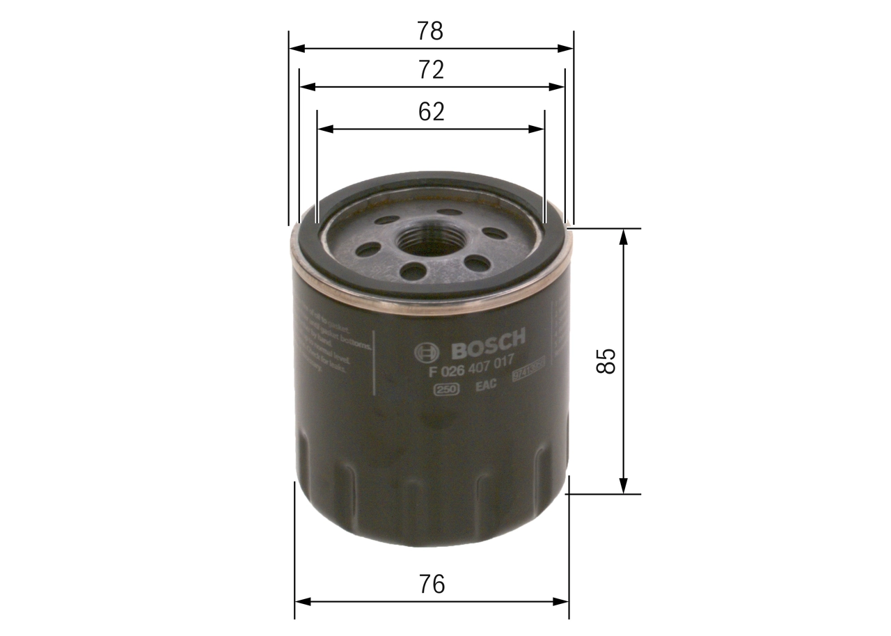 Oil Filter F 026 407 017