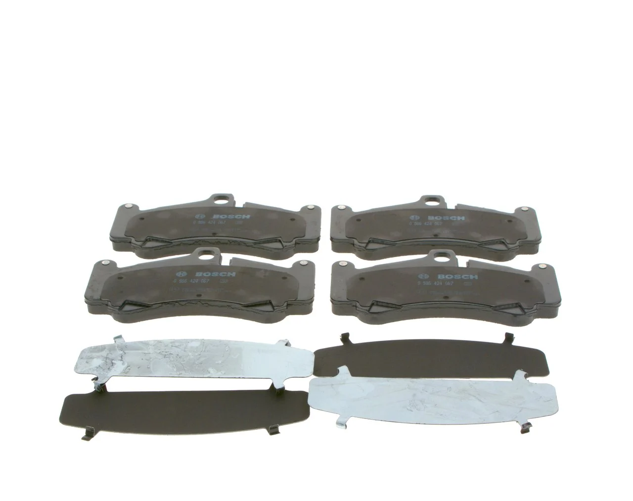 Brake Pad Set, disc brake 0 986 424 067