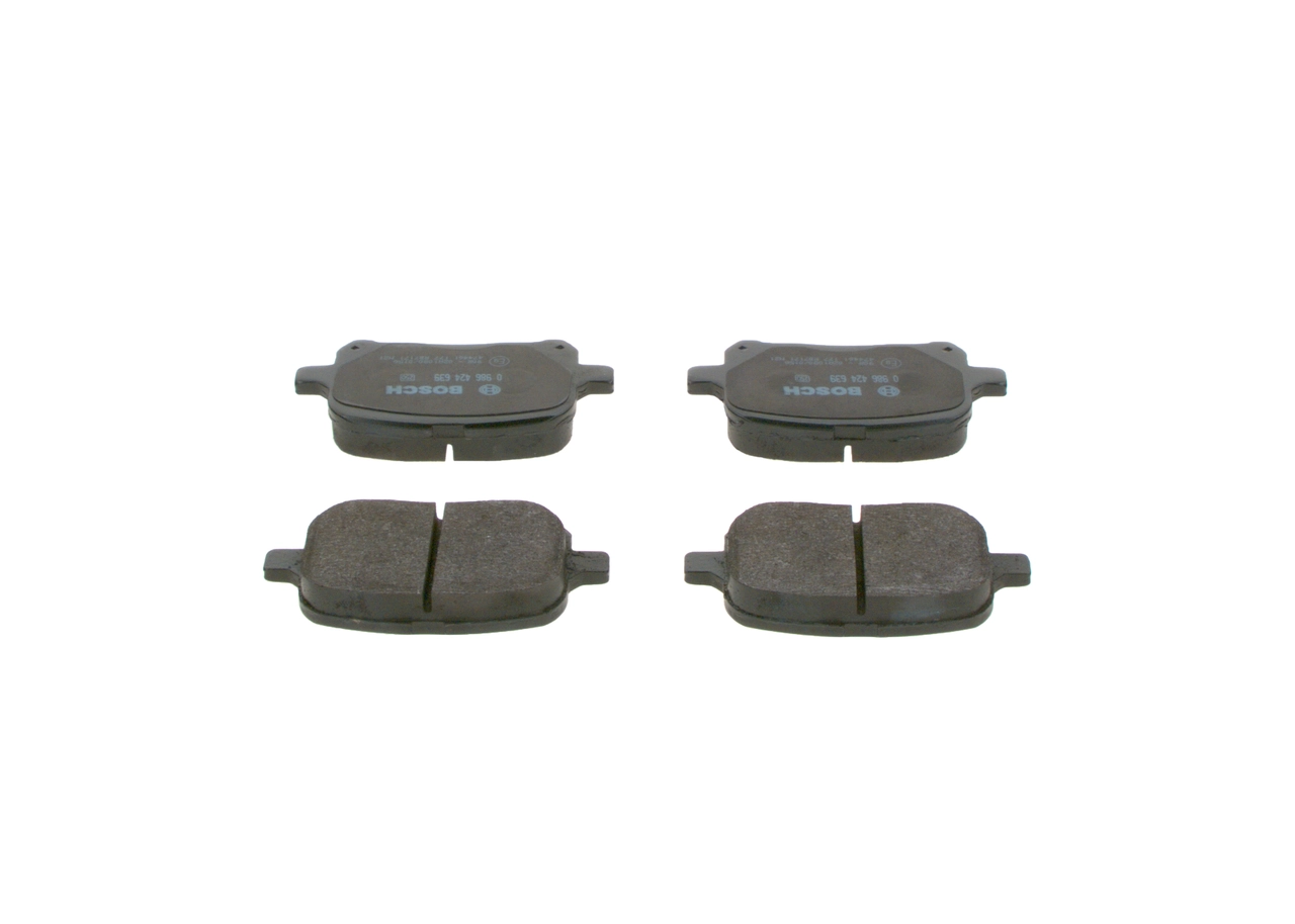 Brake Pad Set, disc brake 0 986 424 639