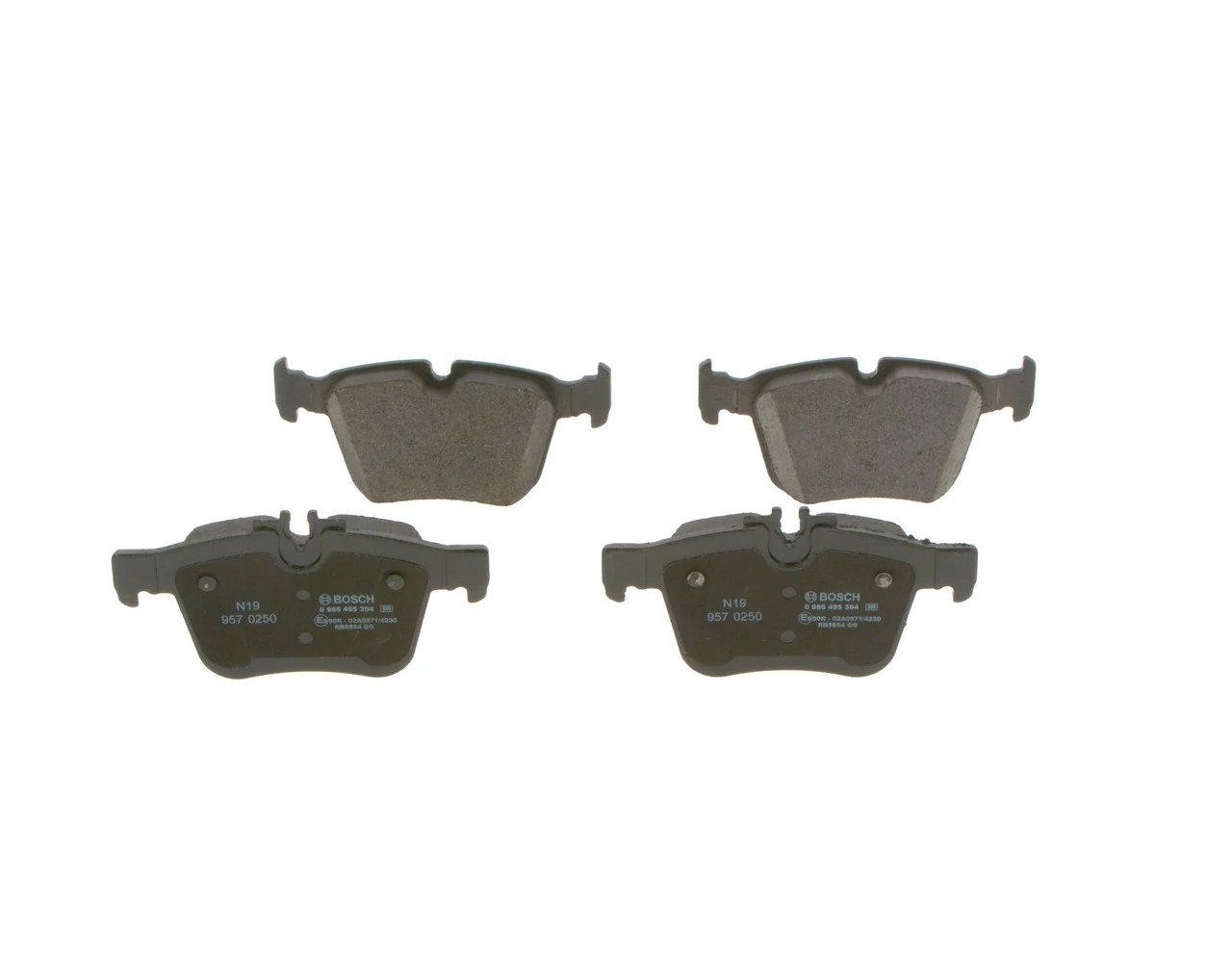 Brake Pad Set, disc brake 0 986 495 394