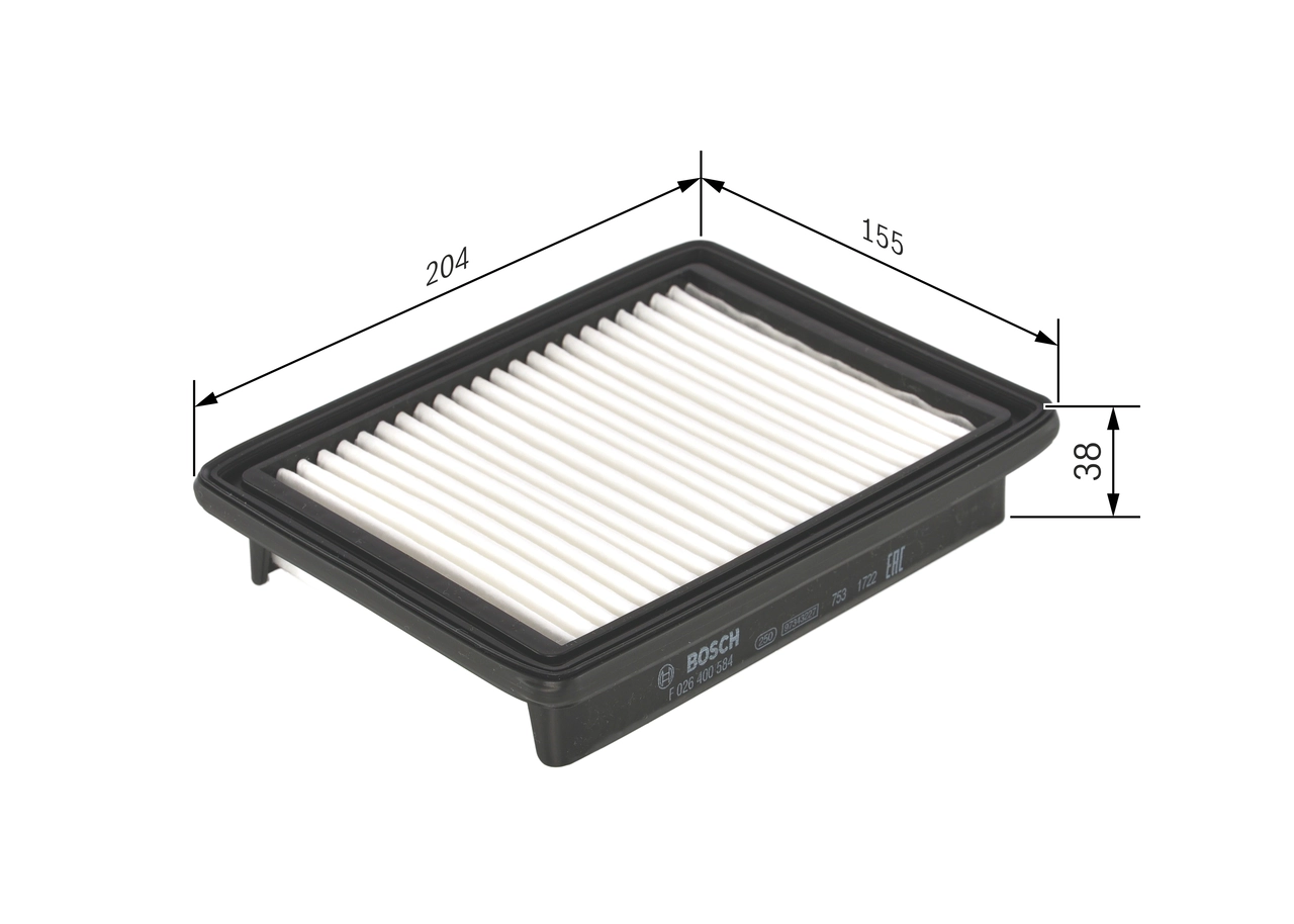 Air Filter F 026 400 584