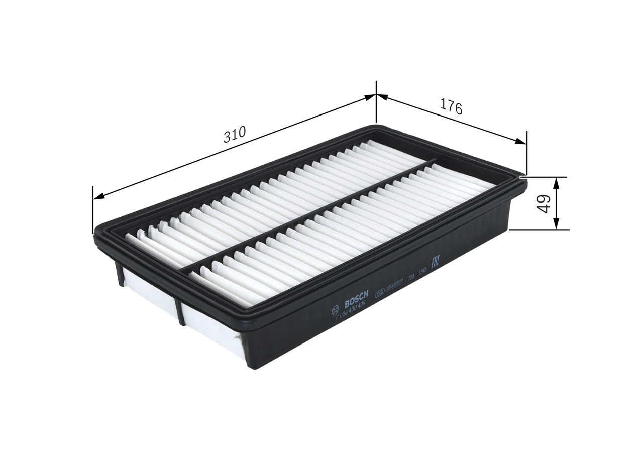 Air Filter F 026 400 495