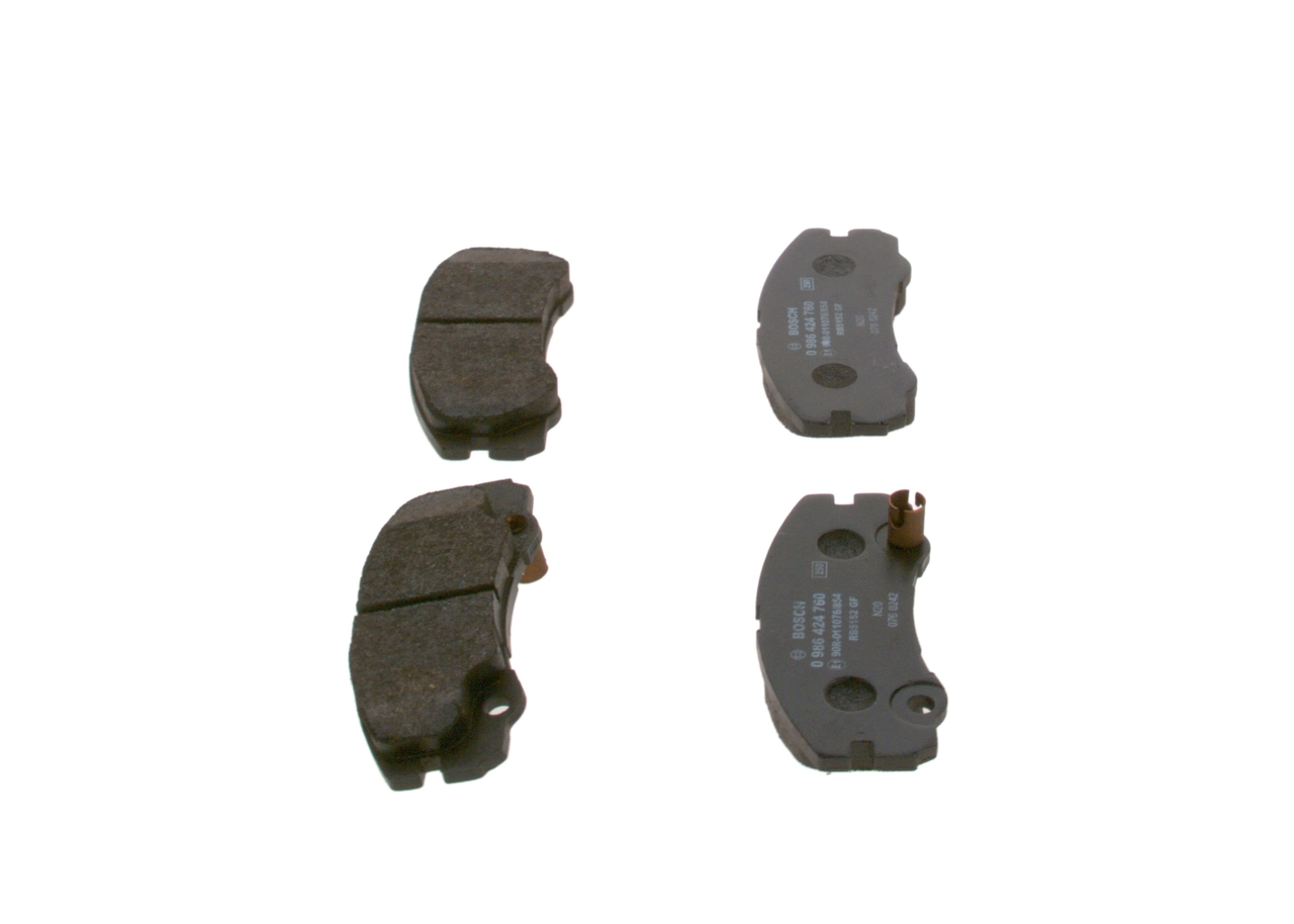 Brake Pad Set, disc brake 0 986 424 760