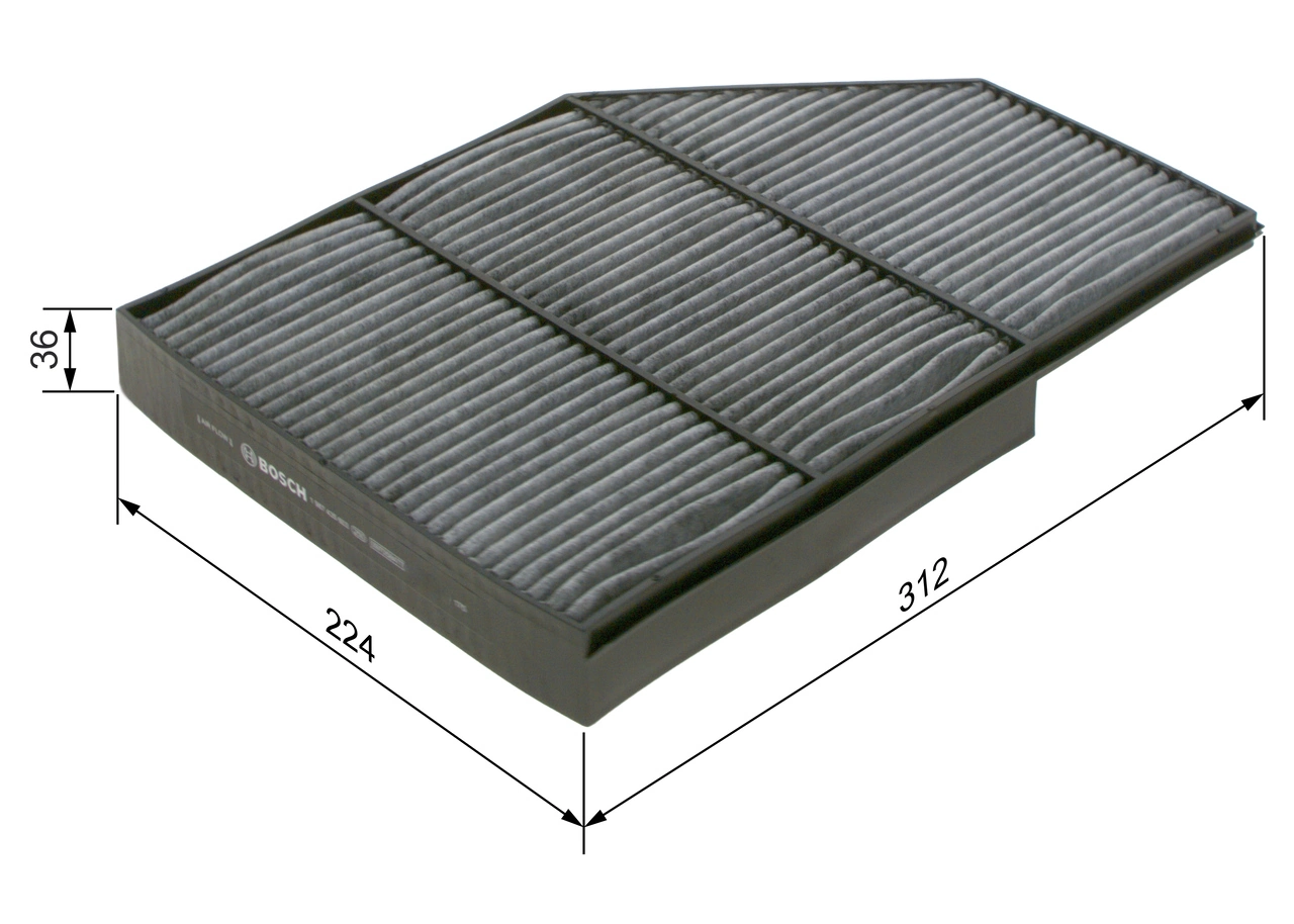 Filter, cabin air 1 987 435 603