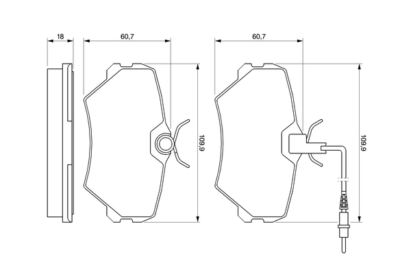 Brake Pad Set, disc brake 0 986 424 217