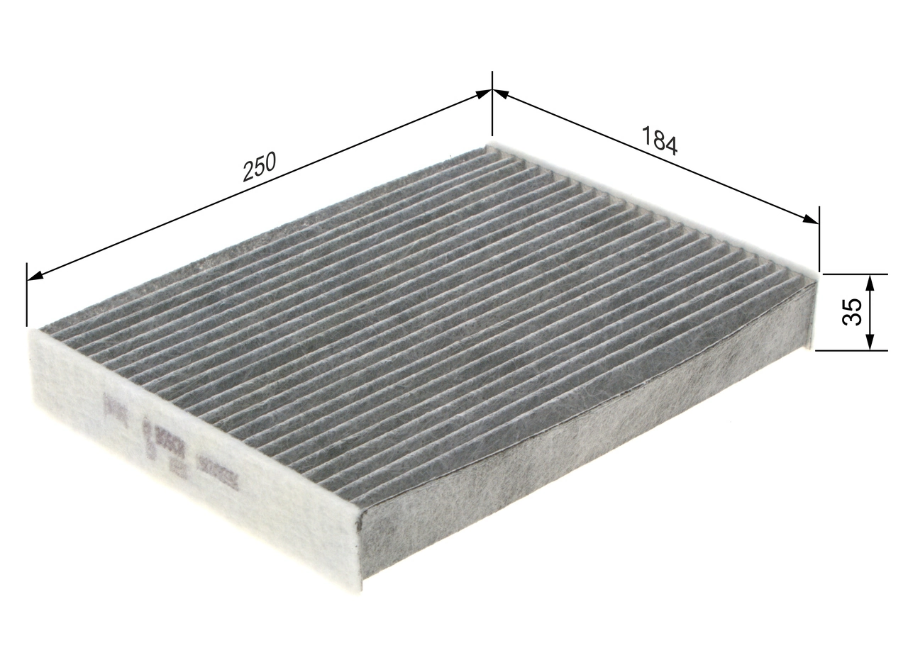 Filter, cabin air 1 987 435 556