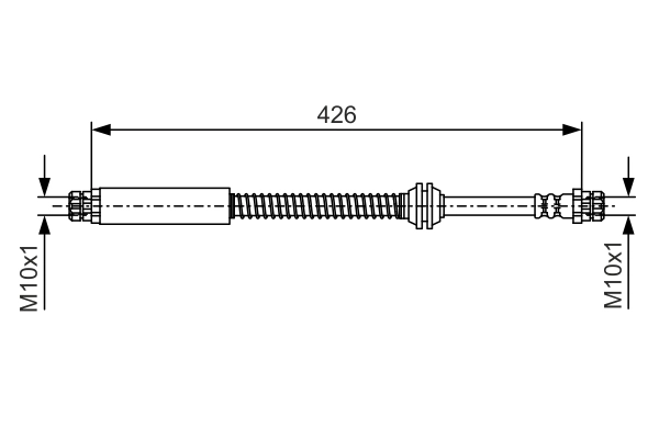 BOSCH 1 987 481 984 Brake Hose