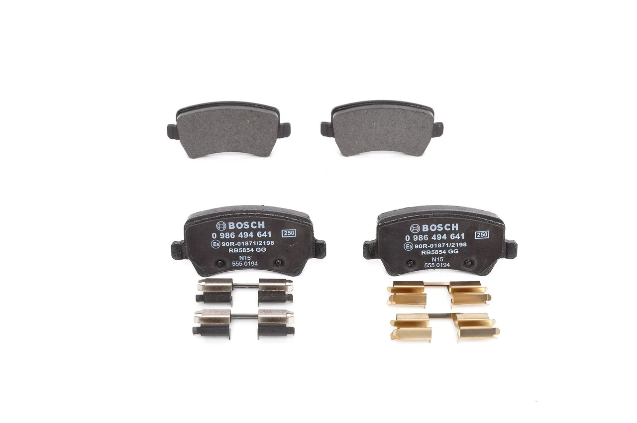 Brake Pad Set, disc brake 0 986 494 641