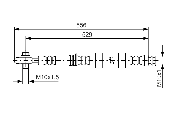 Brake Hose 1 987 481 375