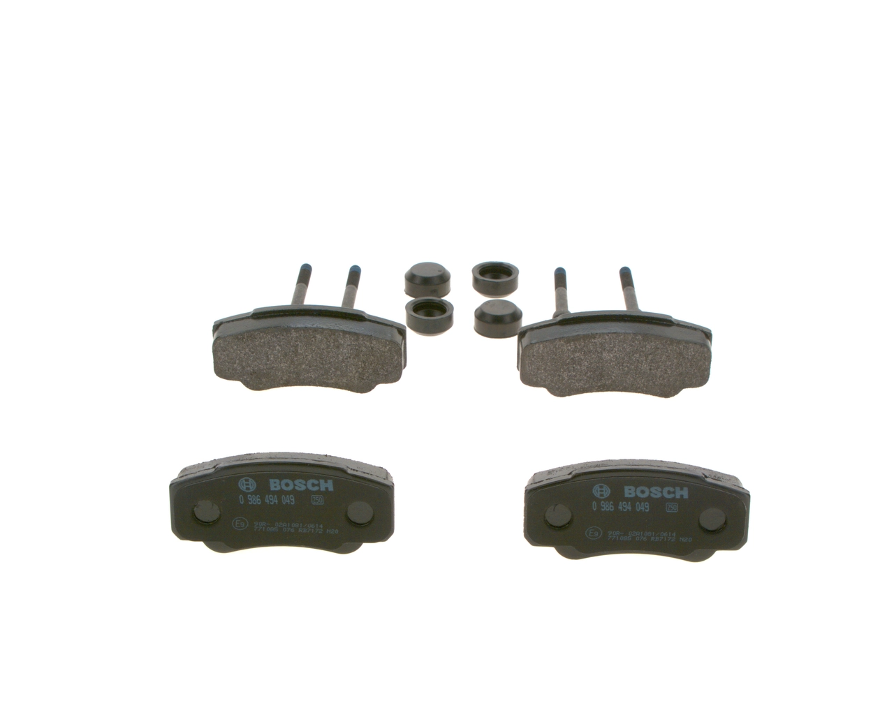 Brake Pad Set, disc brake 0 986 494 049