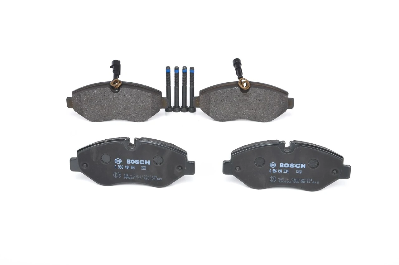 Brake Pad Set, disc brake 0 986 494 334