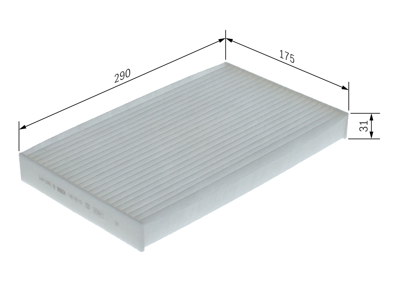 Filter, cabin air 1 987 435 132
