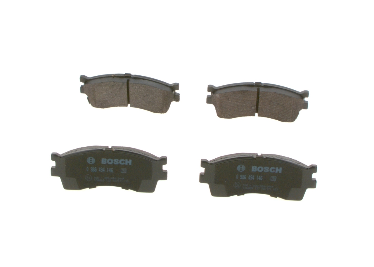 Brake Pad Set, disc brake 0 986 494 146