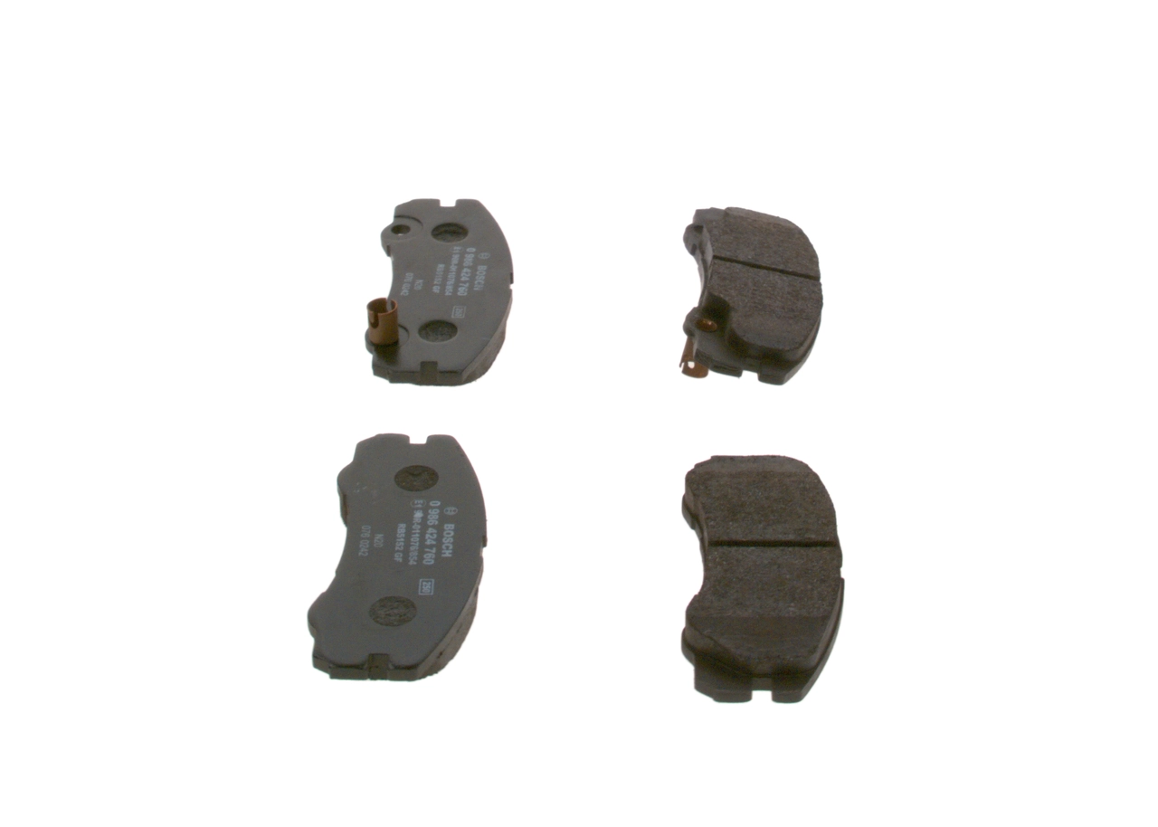Brake Pad Set, disc brake 0 986 424 760