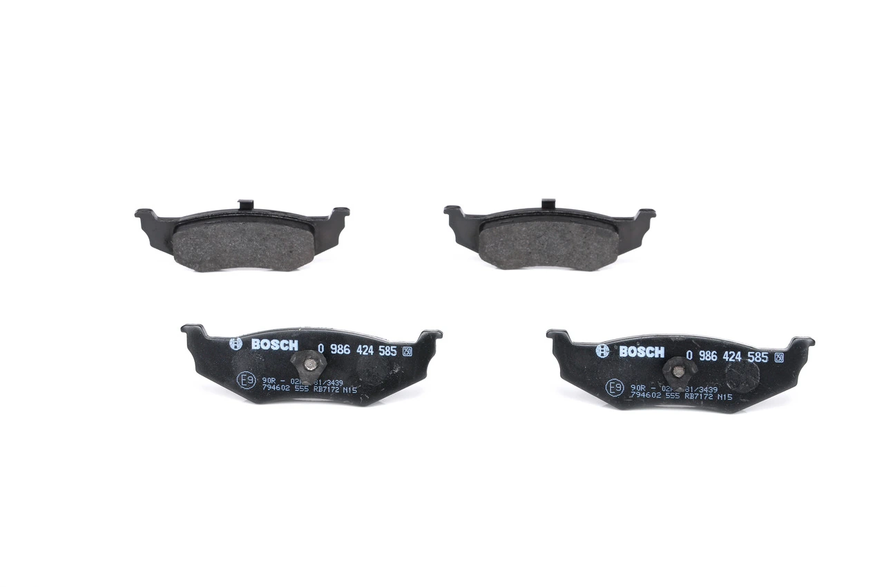 Brake Pad Set, disc brake 0 986 424 585